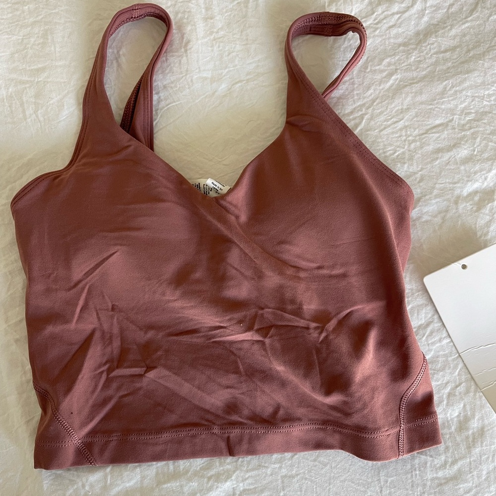 Align tank brand new with tags size 2 spiced chai color